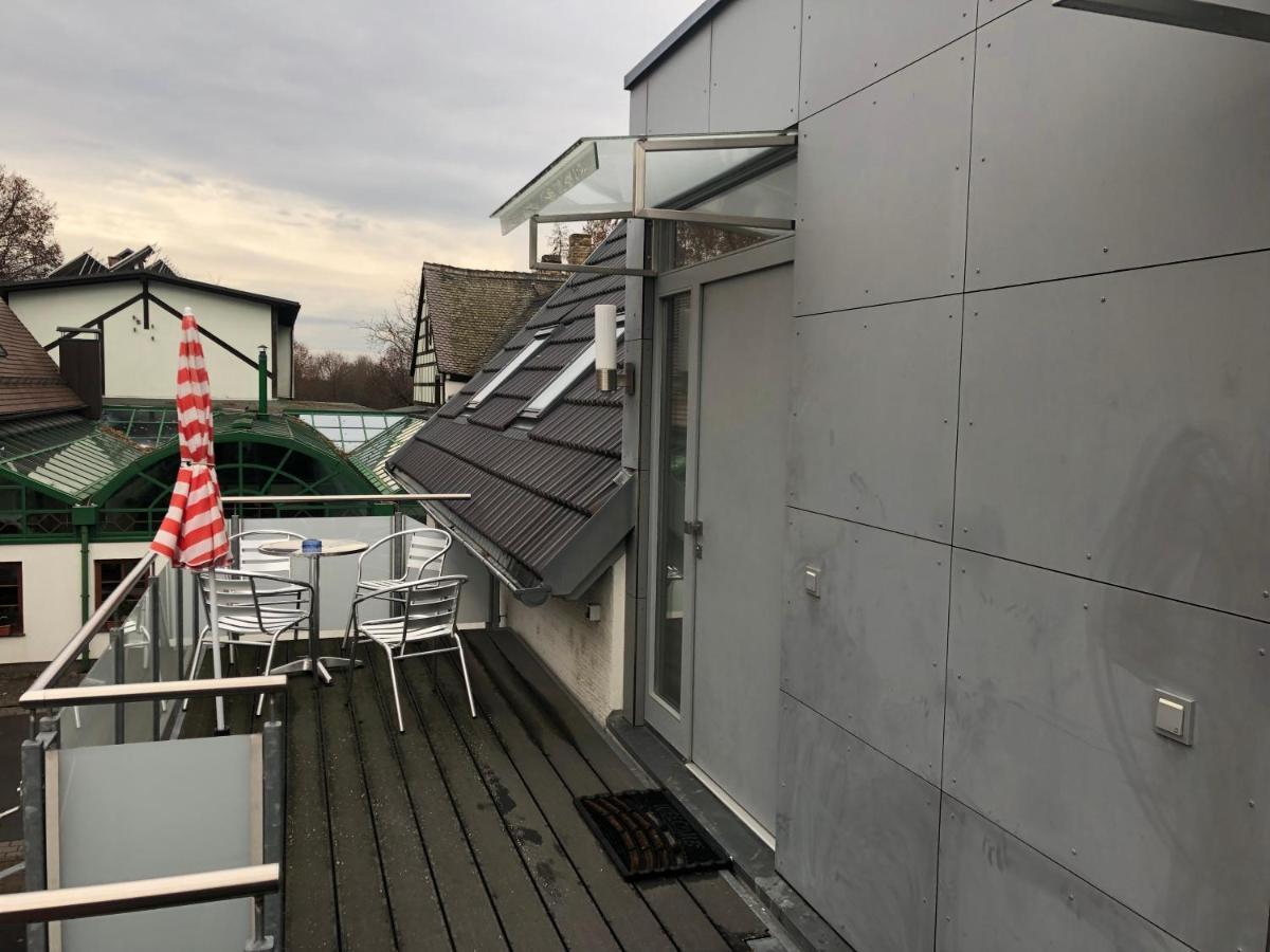 Pension Zur Alten Mosterei Rackwitz/Podelwitz Nahe Leipzig Und Delitzsch Buitenkant foto